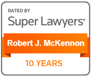 Super Lawyers Robert J. McKennon 10 years